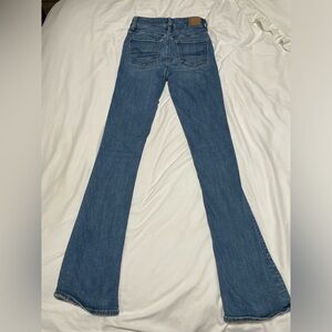 american eagle bootcut jeans. size 0 long.